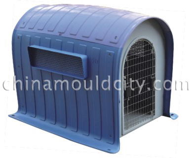 Plastic dog house mold